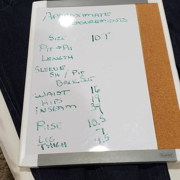 D&Co. Pull-on Stretch Jeans Blue Denim 10T - Picture 6 of 6